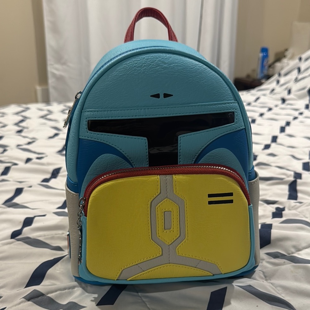 Star Wars Boba Fett Backpack - loungefly exclusice 2022 Con.